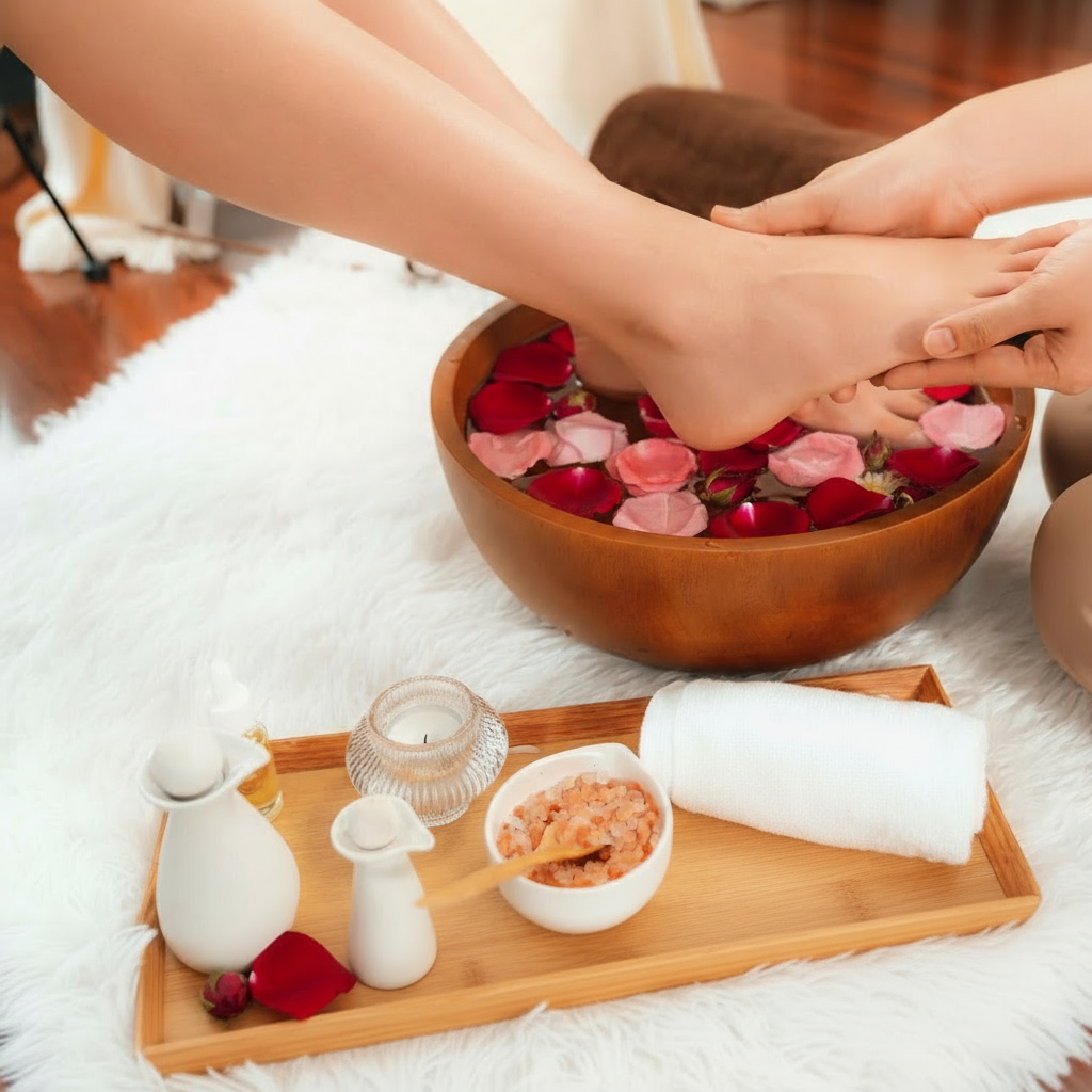 Mineral Salt Foot Scrub